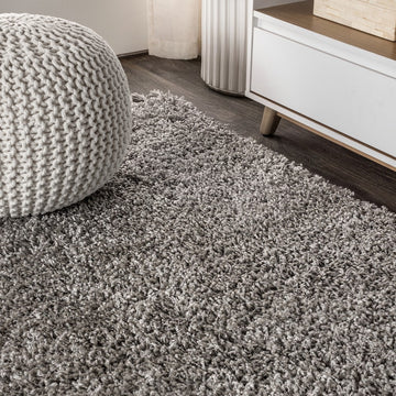 Mercer Shag Plush Tassel Area Rug